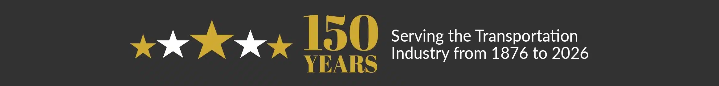 Wolfington 150 Year Banner